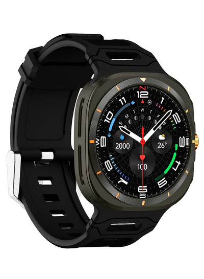 SW-16 Smart Watch with 3D HD Display, Bluetooth Calling, 3 Interchangeable Watch Bands, Heart Rate & Sleep Monitor, Mult