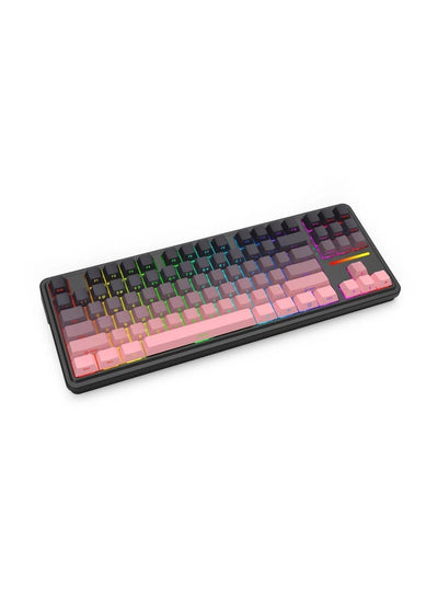 80% TKL Tri-Mode Wireless Mechanical Gaming Keyboard With Hot-Swappable Switches RGB Backlit Gasket Mounted Design USB-C