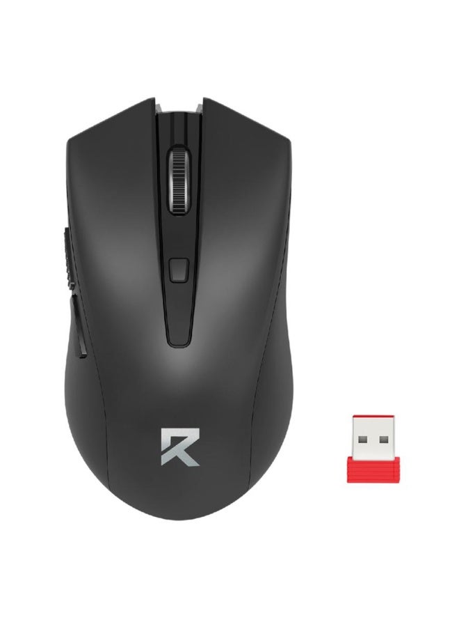 ماوس مكتبي Redragon BM-4051 لاسلكي 2.4 جيجاHz بدقة 4000 DPI