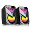 Redragon GS700 Toccata RGB 2.1 Gaming Subwoofer Speakers – Aux 3.5mm Stereo Surround – Heavy Bass sound loudspeakers for