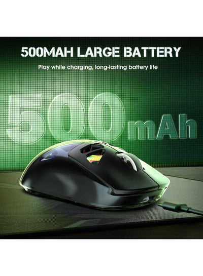 CW930 RGB Dual-Mode Wireless Gaming Mouse with  Wireless & Wired,