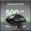 DM01 Tri-Mode Wireless Gaming Mouse with 12800 DPI, 50H Battery Life, 1000Hz Polling Rate, 2.4GHz Wireless, Bluetooth an