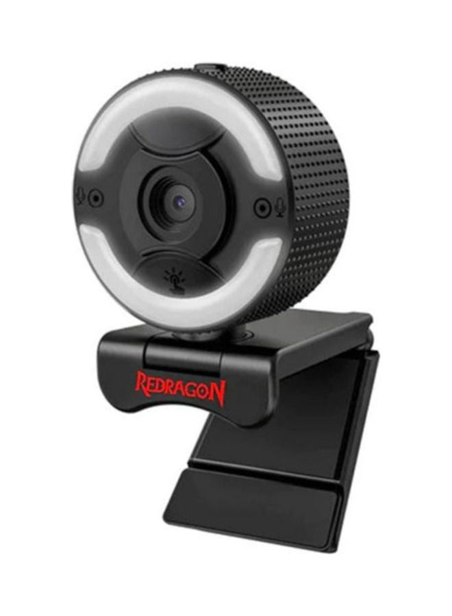 كاميرا ويب Redragon GW910 Oneshot بدقة FHD أسود