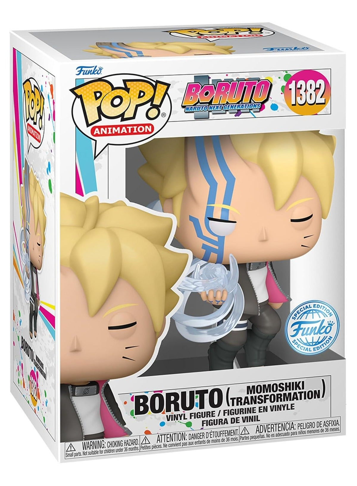 Animation Vinyl Figure - Shippuden - Momoshiki Otsutsuki Transformation  3.75" Specialty Series Figure