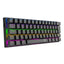 كيبورد جيمنج ميكانيكال T-DAGGER TGK321 BLUE SW - أسود