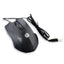 Wired Mouse Gaming 4 Button , 1600DPi - BLack X650