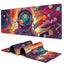 Large Mouse Pad Astronaut in The Universe Extended Gaming Mousepad Waterproof Desk Pad with Non-Slip Base and Stitched E