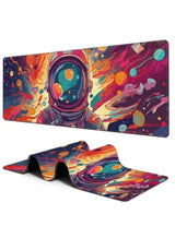 Astronaut in the Universe Gaming Mouse Pad 70x30cm 2mm Stitched Edges