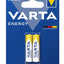 VARTA Energy AAA Micro LR03 Alkaline Battery (2-pack)