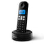 Philips Cordless Phone D1611 - Non Slip Grip (Black Color)