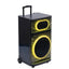 AH-12200 Portable 12 Inch Battery Powered Party Speaker with Disco LED Lights and Remote Control High Power Audio System