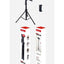 Multi Functional Adjustable Aluminum Tripod Stand KP-2206 with 360° Pan Tilt, Quick Release Plate, Universal Compatibili