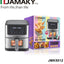 JAMAKY Italy Digital air fryer, 2500 watts, 8 liters, from Jamaki JMK 5012, Italian