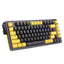 كيبورد جيمنج Redragon K649 YP edition ميكانيكال 75% أصفر وأسود