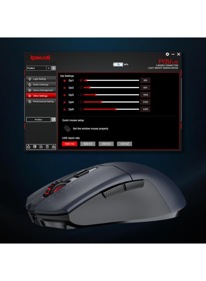 ماوس جيمنج Redragon M995GB-LIT صورة 8