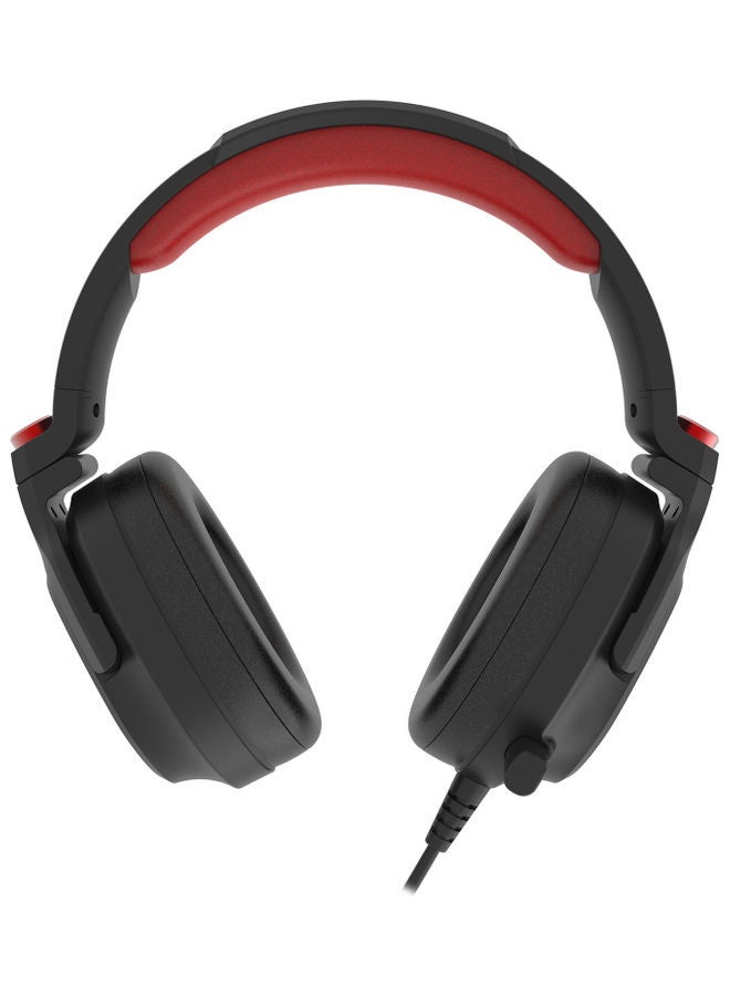 H399 NIREUS RGB USB Gaming Headset - 7.1 Surround Sound - Rotatable Ear Cups - In Line Controls - Retractable Microphone