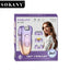 SK-17006 3-in-1 Women’s Epilator, Rechargeable Electric Hair Removal Machine with Shaver & Exfoliation Heads, 2 Speed Se