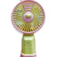 Portable Mini Fan USB Rechargeable Cute 350MAH Small Electric Fan For School , 8816-B