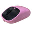 Gamma Wireless mouse, rechargeable multi-mode mouse with 2.4G wireless gaming mouse, M-14 pink - muted colored buttons for computer and laptop, personal and office use, comfortable and elegant design and bright colors