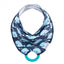 Dr. Brown’s Bandana Bib With Teether, Pack Of 1, Blue Bib With Turquoise Teether - Whales