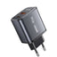 45W GaN Fast Charger with Digital Display U2-AC , Dual Port Type-C & USB Adapter for Laptop, iPhone, and Android