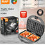 RAF Multi-functional waffle maker, 850 Watt power, practical, fast and elegant with high-quality materials, model R.546H