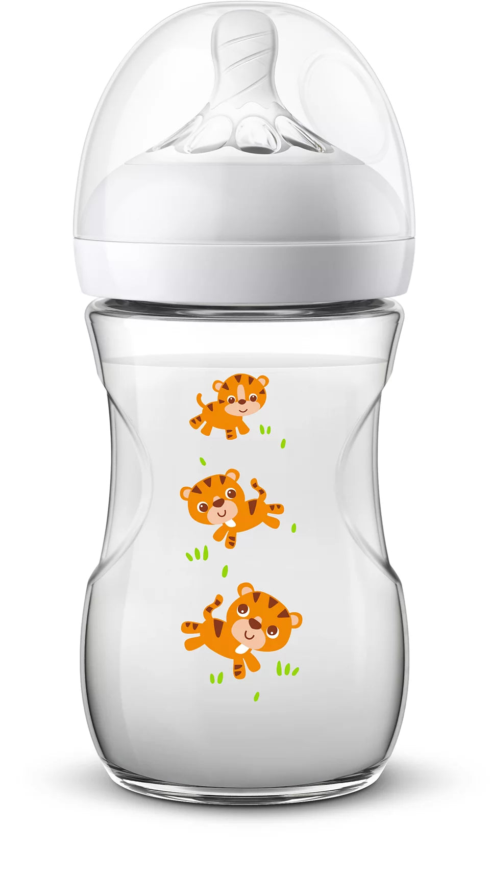 PHILIPS AVENT Natural Baby Bottle Tiger Design, Pack of 1, 260 ml