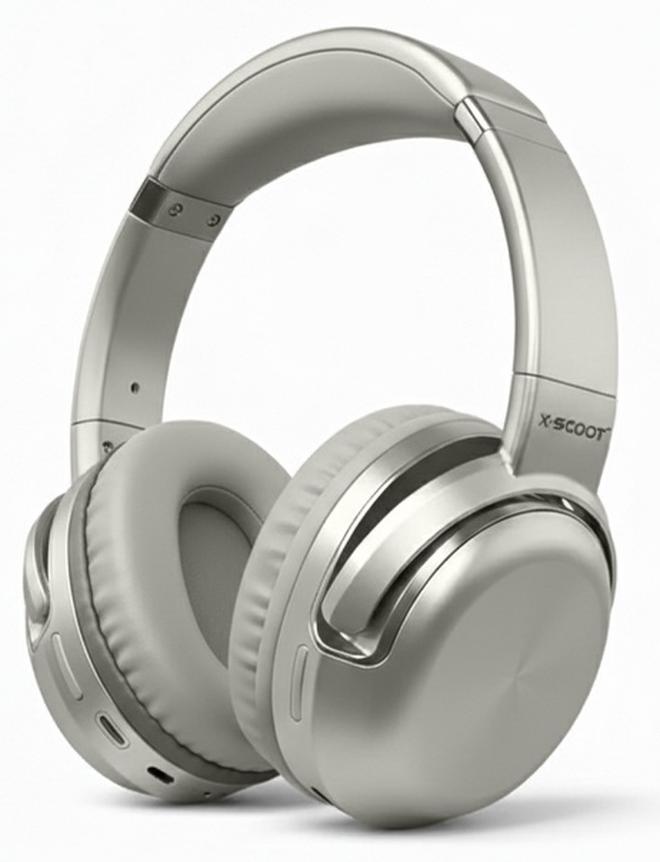 Wireless Foldable Headphones with Pure Bass Sound, Double Bass Effect, 24 Hours Playtime, Voice Assistant Ready, Hi-Res 