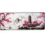 Japanese Cherry Blossom Desk Mat Anime Gaming Mouse Pad 70 x 30 cm Large Desk Pad for Desk Computer Pc Laptop Office Dec