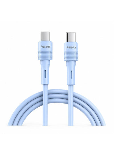 RC-C091 Type-C to Type-C 65W Fast Charging Cable 1M, USB-C Power Delivery Charging and Data Transfer Cable, High Speed U