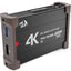 كارت كابتشر REDRAGON VC321 4K HDMI USB 3.0 زيرو لاتنسي أسود