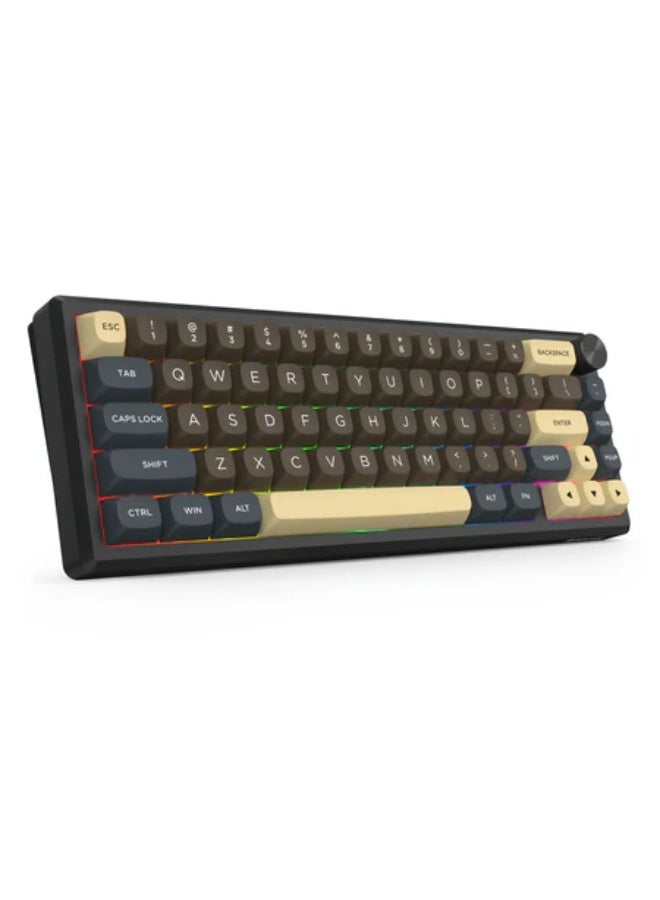عرض أمامي لكيبورد ريدراجون K727 URANUS PRO بالإضاءة RGB