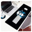 Gaming Mouse Pad Size - DJ PANDA - Stitched Edges Anti-slip rubber base - Optimized for all mouse sensitivities and sens