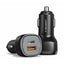 XC-307 20W PD Fast Car Charger with Dual USB Ports (USB-C + USB-A) | Power 3.0 Quick Charge, Super Fast Charging for iPh