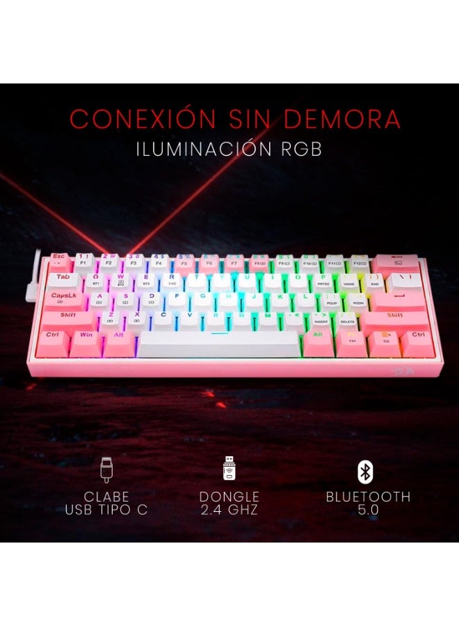 عرض جانبي لكيبورد الجيمنج Redragon K616