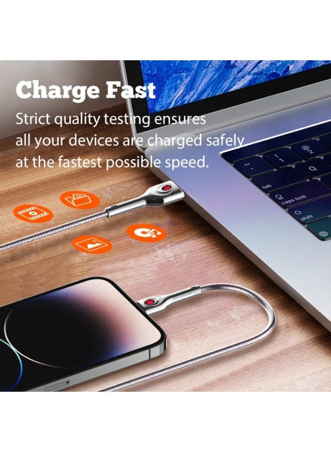 Type-C Fast Charging USB Data Cable 30W With High-Speed Charging And Data Transfer Pure Copper Core Durable Woven Design