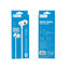 Wired Stereo Earphones – 3.5mm Audio Jack, HD Stereo Sound with Enhanced Bass, Built-in Microphone for Clear Hands-Free 