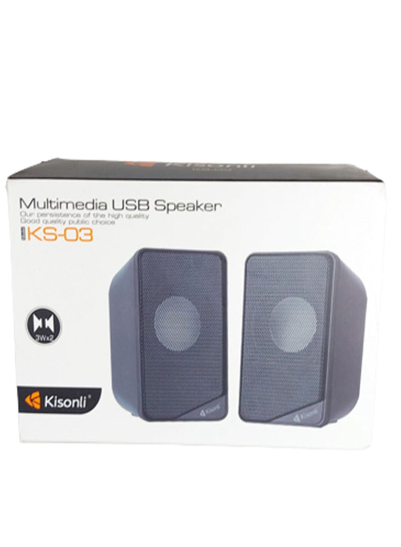 Kisonli Multimedia Speaker KS-03 , Excellent sound quality