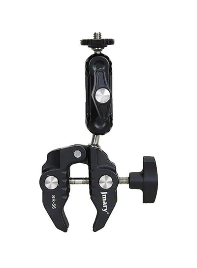 Super Clamp SR-56C Multi-Purpose Camera Mount, 60mm Opening, 1/4″ Screw for DSLR, Lights, Microphone, Action Cam Compati