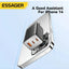 شاحن حائط ESSAGER JT-G67TC2U1 GaN قوة 67W منفذ Type-C PD3.0 أسود