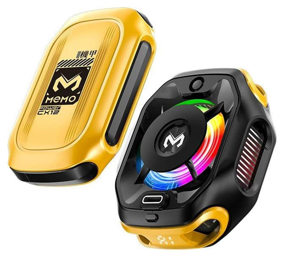مبرد موبايل جيمنج Memo CX12 - أسود