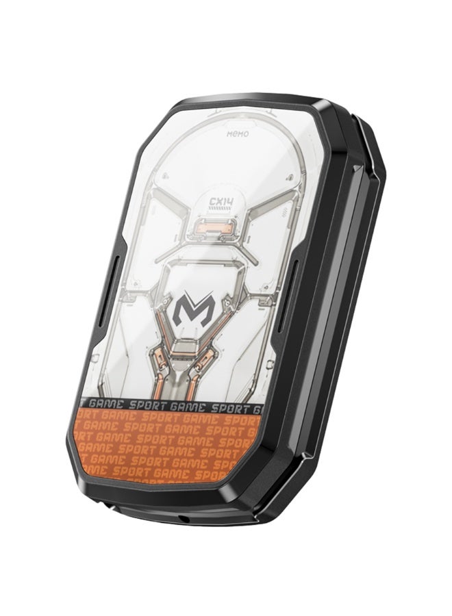 CX14 Magnetic Phone Cooler with Rechargeable Battery – Semiconductor Mobile Cooling Fan, 2-in-1 Magnetic & Clip-On Ice C