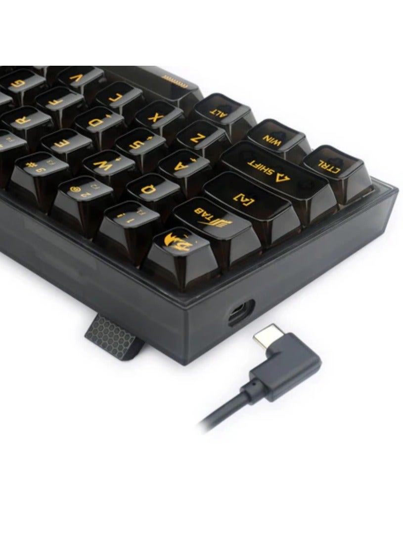 منفذ التوصيل في كيبورد Redragon K617CTB-RGB