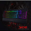 K512-RGB-1 104 Keys Replacement Keycaps Set with Multimedia Keys for Mechanical Keyboard, Premium Black PBT Keycaps for 