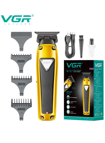 VGR Professional men's razor, powerful razor, 2000 mAh lithium battery, made of durable plastic and stainless steel blade, model V-907.