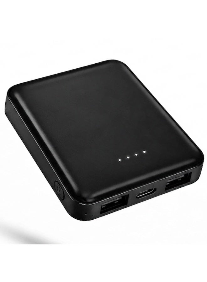 V28 5000mAh Portable Power Bank with USB-C Power Delivery, Dual USB Output, Fast Charging External Battery Pack, Compact