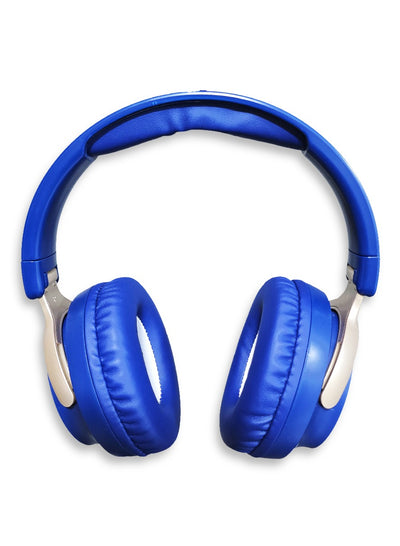 SODO Wireless Headphones with Active Canceling Headphones and External Built In Microphone Walk and Talk , it's Support SD Card Using Bluetooth 5.0 Connectivity with 20Hz to 18kHz Frequency Response Model SD-1103/Blue