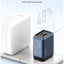 45W GaN USB-C and USB-A Fast Wall Charger, Power Delivery PPS Super Fast Charging Adapter for Laptops, MacBook, iPhone, 