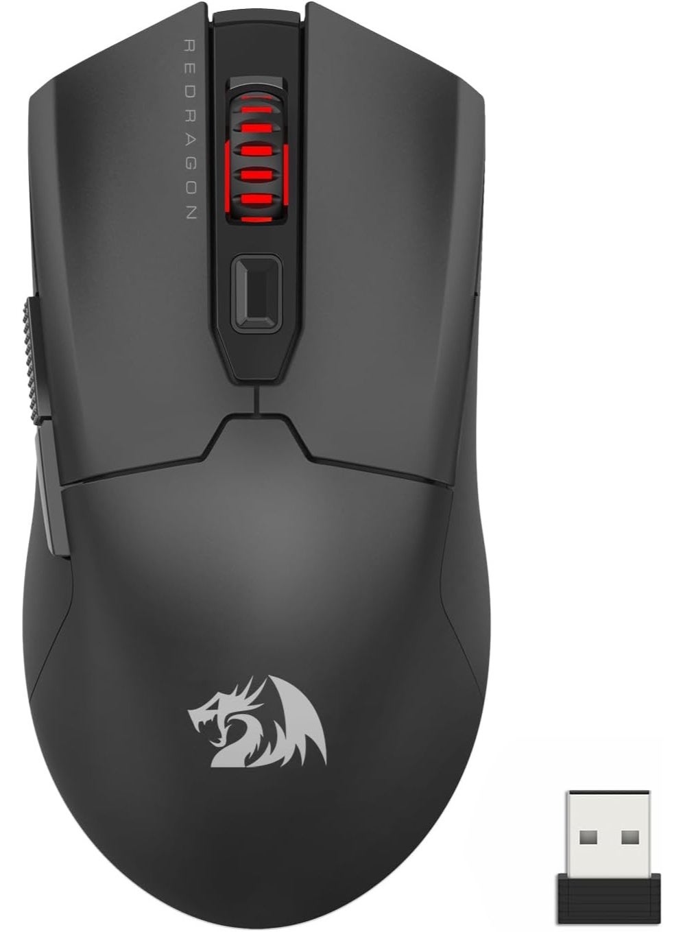 ماوس جيمنج Redragon M995 Pro Wireless بدقة 26000 DPI أسود