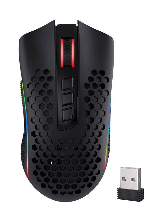 تفاصيل أزرار وعجلة التمرير في Redragon M808-KS